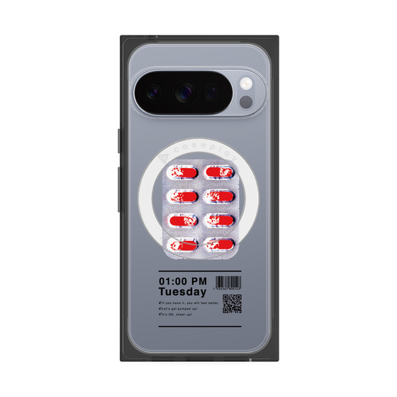 Premium Square Case with Pixelsnap［ 01:00 PM Tuesday ］