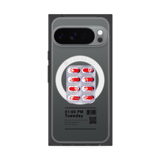 Premium Square Case with Pixelsnap［ 01:00 PM Tuesday ］