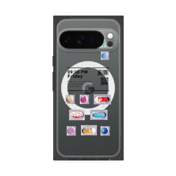 Premium Square Case with Pixelsnap［ 09:30 PM Friday ］