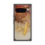 Premium Square Case with Pixelsnap［ Marble Nuance Painting Brown ］
