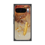 Premium Square Case with Pixelsnap［ Marble Nuance Painting Brown ］