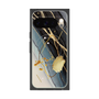 Premium Square Case with Pixelsnap［ Marble Nuance Painting Black ］