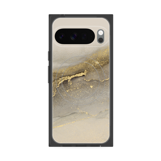 Premium Square Case with Pixelsnap［ Marble Gray ］