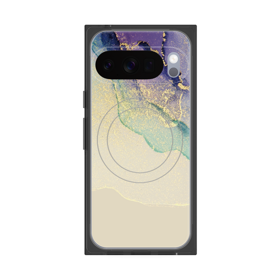 Premium Square Case with Pixelsnap［ Marble Purple ］