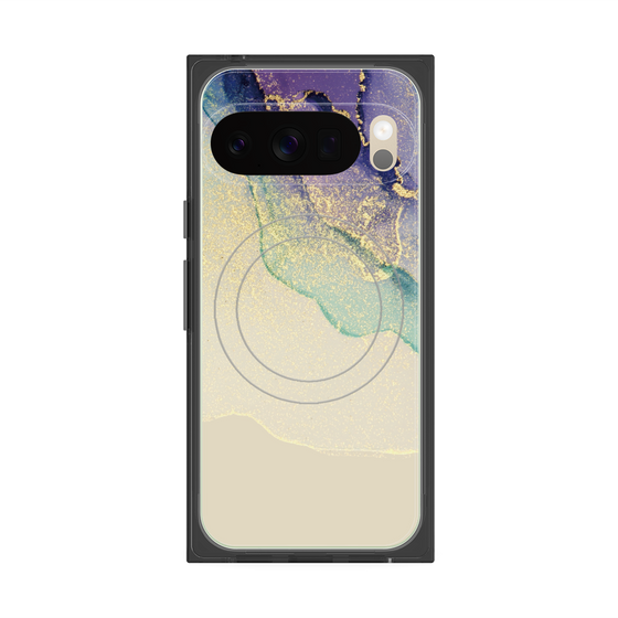 Premium Square Case with Pixelsnap［ Marble Purple ］