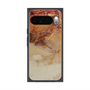 Premium Square Case with Pixelsnap［ Marble Brown ］