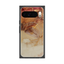 Premium Square Case with Pixelsnap［ Marble Brown ］