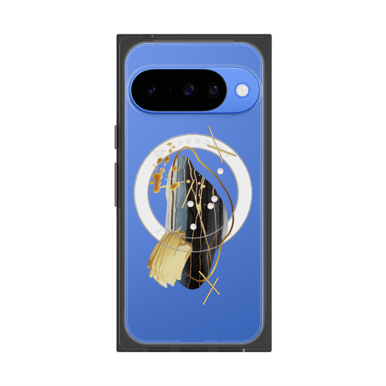 Premium Square Case with Pixelsnap［ Nuance Painting Black ］