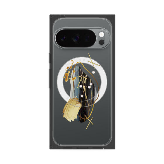 Premium Square Case with Pixelsnap［ Nuance Painting Black ］