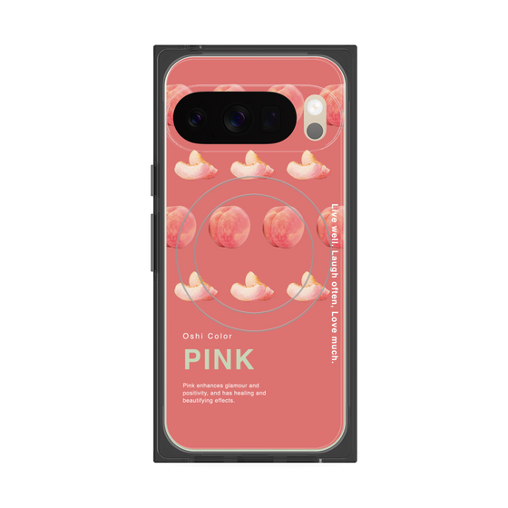 Premium Square Case with Pixelsnap［ PINK-Peach ］
