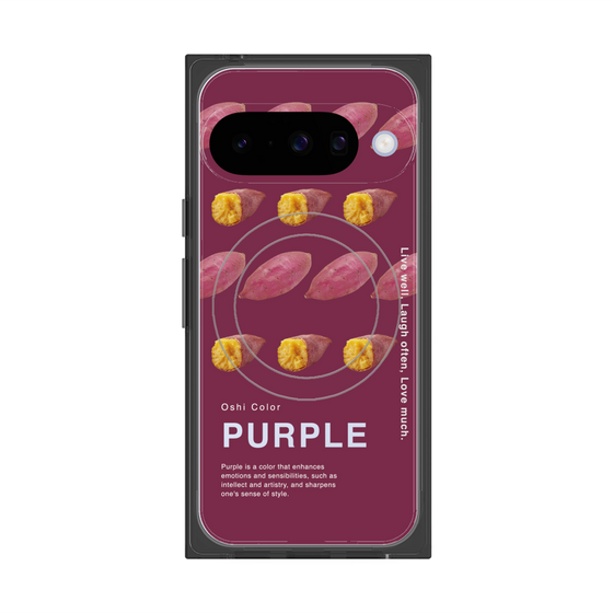 Premium Square Case with Pixelsnap［ PURPLE-Sweet potato ］