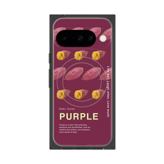 Premium Square Case with Pixelsnap［ PURPLE-Sweet potato ］