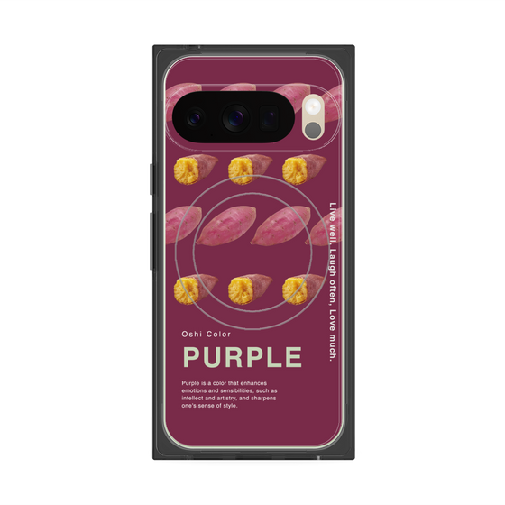 Premium Square Case with Pixelsnap［ PURPLE-Sweet potato ］