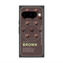 Premium Square Case with Pixelsnap［ BROWN-Chocolate ］