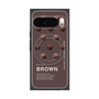 Premium Square Case with Pixelsnap［ BROWN-Chocolate ］