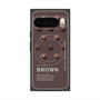 Premium Square Case with Pixelsnap［ BROWN-Chocolate ］