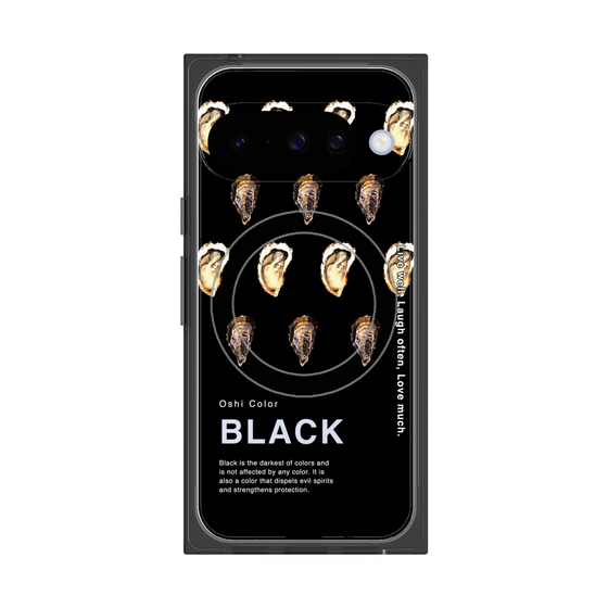 Premium Square Case with Pixelsnap［ BLACK-Oyster ］