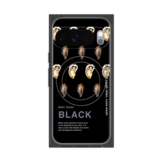 Premium Square Case with Pixelsnap［ BLACK-Oyster ］