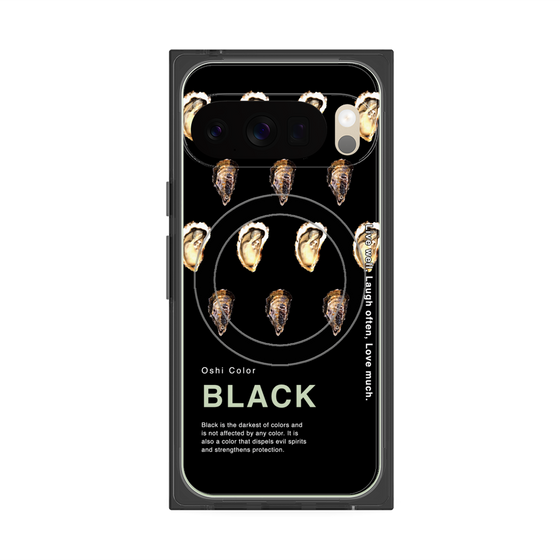 Premium Square Case with Pixelsnap［ BLACK-Oyster ］