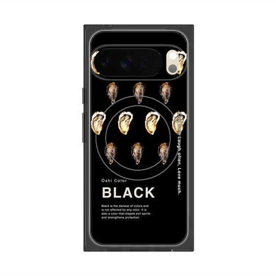 Premium Square Case with Pixelsnap［ BLACK-Oyster ］