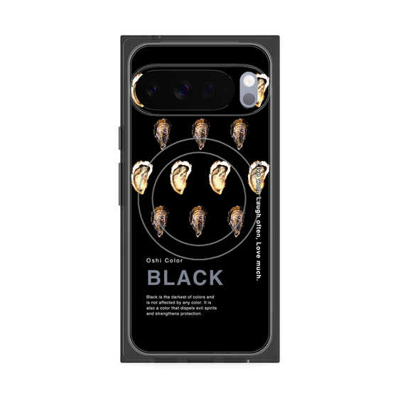 Premium Square Case with Pixelsnap［ BLACK-Oyster ］