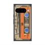 Premium Square Case with Pixelsnap［ RETORO CASSETTE TAPE - Skeleton Orange ］