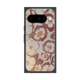 Premium Square Case with Pixelsnap［ y2k(Year2000) - Flower - Pink Beige ］
