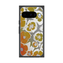 Premium Square Case with Pixelsnap［ y2k(Year2000) - Flower - Yellow Gray ］