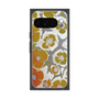 Premium Square Case with Pixelsnap［ y2k(Year2000) - Flower - Yellow Gray ］