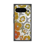 Premium Square Case with Pixelsnap［ y2k(Year2000) - Flower - Yellow Gray ］