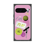 Premium Square Case with Pixelsnap［ Playful sticker - Dusty Pink ］