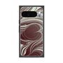 Premium Square Case with Pixelsnap［ y2k(Year2000) - Heart - Chocolate Mint ］