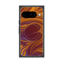 Premium Square Case with Pixelsnap［ y2k(Year2000) - Heart - High contrast Orange ］