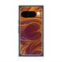 Premium Square Case with Pixelsnap［ y2k(Year2000) - Heart - High contrast Orange ］