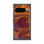 Premium Square Case with Pixelsnap［ y2k(Year2000) - Heart - High contrast Orange ］