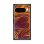 Premium Square Case with Pixelsnap［ y2k(Year2000) - Heart - High contrast Orange ］