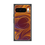 Premium Square Case with Pixelsnap［ y2k(Year2000) - Heart - High contrast Orange ］