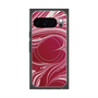 Premium Square Case with Pixelsnap［ y2k(Year2000) - Heart - Vivid Pink ］