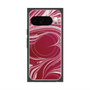 Premium Square Case with Pixelsnap［ y2k(Year2000) - Heart - Vivid Pink ］