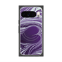 Premium Square Case with Pixelsnap［ y2k(Year2000) - Heart - Rich Purple ］