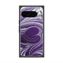 Premium Square Case with Pixelsnap［ y2k(Year2000) - Heart - Rich Purple ］