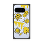 Premium Square Case with Pixelsnap［ PAINTING SMILE Yellow ］