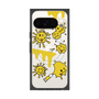 Premium Square Case with Pixelsnap［ PAINTING SMILE Yellow ］
