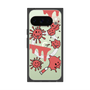 Premium Square Case with Pixelsnap［ PAINTING SMILE Red ］