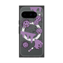 Premium Square Case with Pixelsnap［ PAINTING SMILE Purple ］