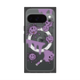 Premium Square Case with Pixelsnap［ PAINTING SMILE Purple ］