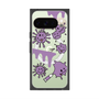 Premium Square Case with Pixelsnap［ PAINTING SMILE Purple ］