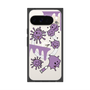Premium Square Case with Pixelsnap［ PAINTING SMILE Purple ］