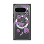 Premium Square Case with Pixelsnap［ PAINTING SMILE Purple ］