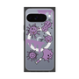 Premium Square Case with Pixelsnap［ PAINTING SMILE Purple ］